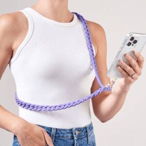 Hold the Phone - Crossbody Phone Chain 💜 Lavender